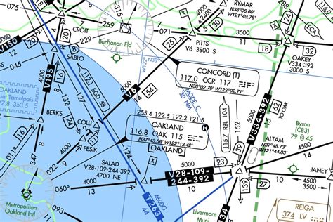 How to Read a Pilot’s Map of the Sky | Aviation charts, Aviation ...
