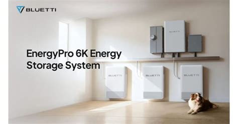 BLUETTI Debuts EnergyPro 6K Energy Storage System for Homes With Solar ...