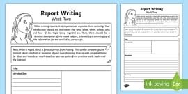 What is a Report? - Information Report Structure - Twinkl