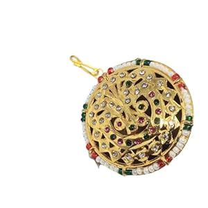 Buy Vanya Collection Gold Plated Rajasthani/Rajputi Kundan Pearl ...