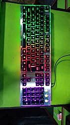 Amazon.in: Buy Redgear Grim Wired Semi-Mechanical RGB Backlit Gaming ...