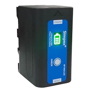 Buy SIMPEX NP F780U-LCD Type C USB Charging with LCD Lithum-ion ...