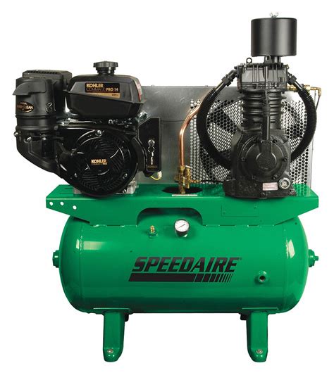 SPEEDAIRE, 2 Stage, 14 hp Engine, Stationary Air Compressor - 5F564 ...
