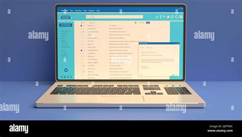 Image result for Computer Screen with Email Display