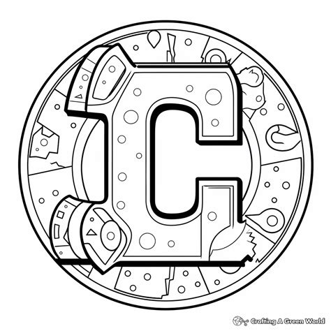 Letter C Coloring Pages Free Printable Coloring Page Introducing The