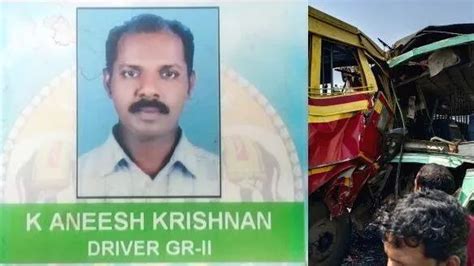 Accident at Marthandam Flyover; KSRTC collides with Tamilnadu bus ...