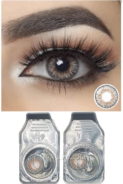 Buy Diamond Eye Spicy Grey Candy Pack - Zero Power Color Contact Lens ...