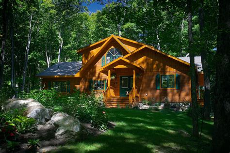 Log Frame House Colonial 的图像结果