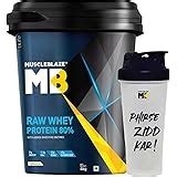 MuscleBlaze Raw Whey Protein Concentrate 80% with Added Digestive ...