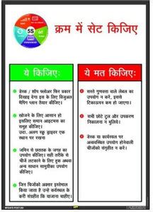 Mr. SAFE 5S Set In Order Do's Don'ts In Hard Plastic Lamination A4 (8 ...