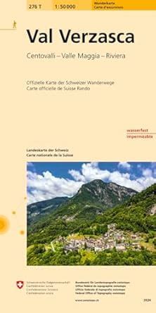Buy Val Verzasca (276T) (1/50 Hiking Maps) Book Online at Low Prices in ...