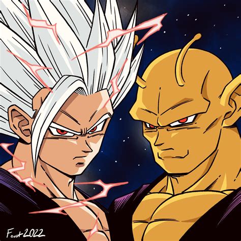 Gohan and Piccolo From Dragon Ball Super: Super Hero, inspired by that ...