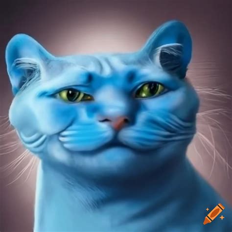 2d animation funny looking cat on Craiyon