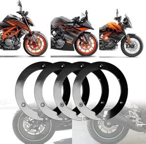 POWERFLY Premium Duke/RC 200, 250, 390 Front/Rear Pro Disc Wheel Cover ...