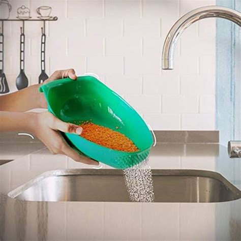 Woogor Rice Pulses Fruits Vegetable Noodles Pasta Washing Bowl ...