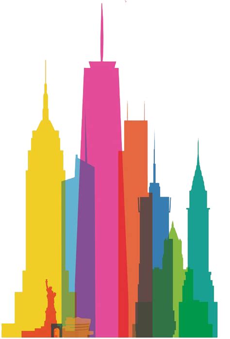 Clip Art Free Download New York City Skyline Clipart - Animated New ...