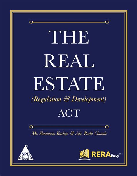 Buy The Real Estate (Regulation and Development) Act (RERA) Book Online ...