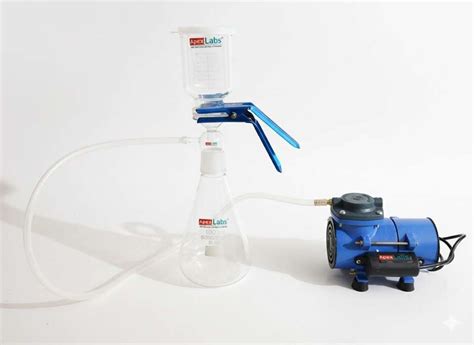 Apex Labs Laboratory Filteration Assembly Unit With Vacuum Pump 15 L/Hr ...