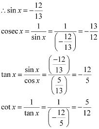 NCERT Solutions Class 11 Maths Chapter 3 - Trigonometric Functions
