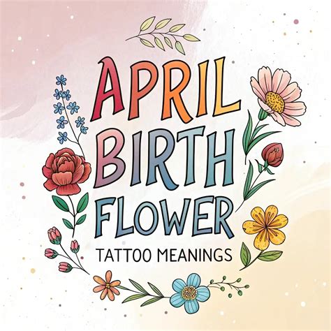 April Birth Flower Tattoo Meanings: Daisies & Sweet Peas