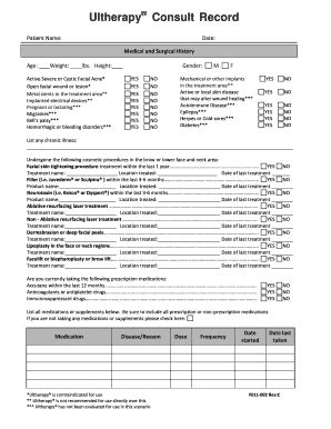 Heartland Dermatology Ultherapy F011-002 2013-2026 - Fill and Sign ...