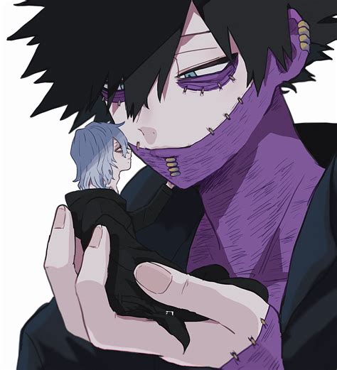 dabi and shigaraki tomura (boku no hero academia) drawn by ametaro ...
