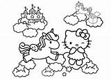 Pretty Hello Kitty Coloring Pages