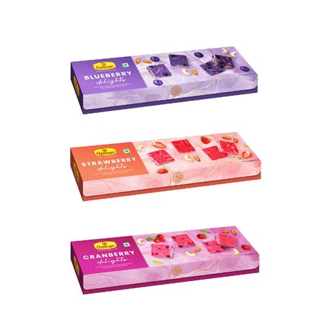Haldiram's Nagpur Blueberry Delight(125G, Cranberry Delight(125G ...