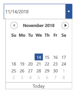 DateTimePicker WPF Visual Studio 的图像结果