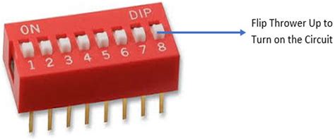 Buy 8 Position DIP Switch Online – QuartzComponents