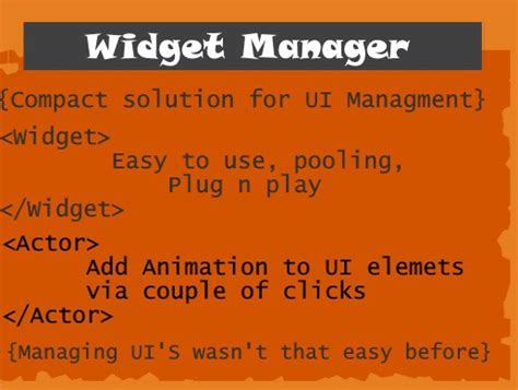 Image result for Unity Widget