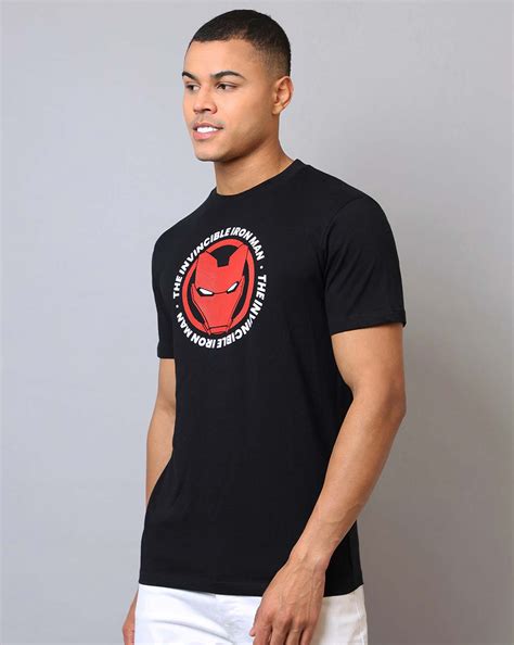 Iron Man Printed Regular Fit Tshirt For Men – Free Authority