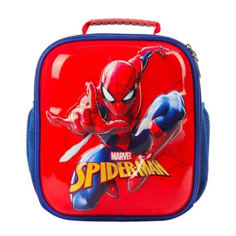 MARVEL SPIDER-MAN HARDSHELL SQUARE SHAPE BAG - RED by Mesuca - www ...