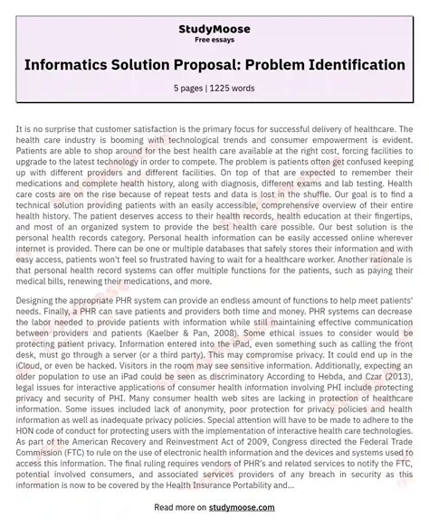 Image result for Solution Proposal Example