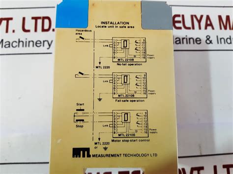 Measurement Mtl2210B 1-channel Switch Operated Relay – Aeliya Marine