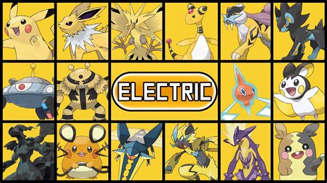 Pokémon Electric Type Wallpapers - Wallpaper Cave