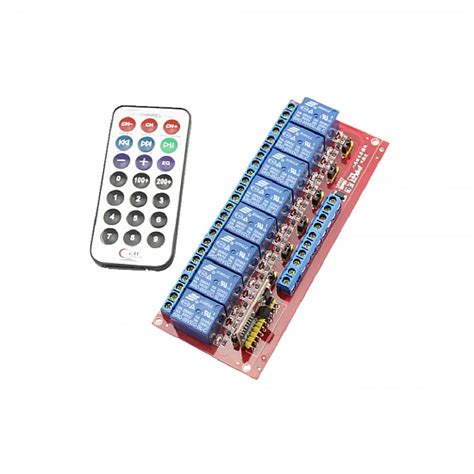 5V 8 Channel Infrared Remote Control Relay Module