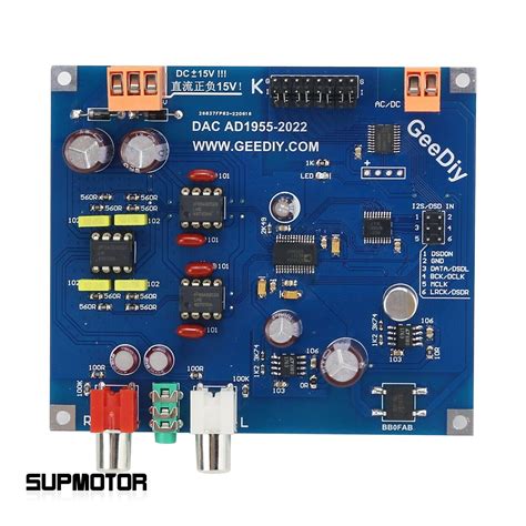 AD1955 DAC Board Audio Decoder Board I2S/DSD Input | Ubuy India