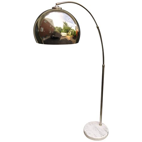 Midcentury Goose Neck Floor Lamp For Sale at 1stDibs