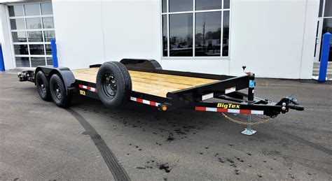 7x20 Car Hauler Trailer for sale | New Big Tex 20' Open Car Hauler ...