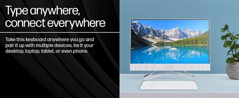 HP 350 Compact Multi-Device Bluetooth Keyboard; Spill Resistant; Swift ...