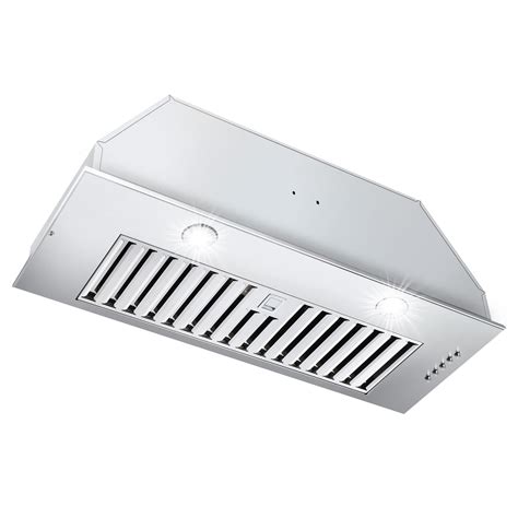 Buy Range Hood Insert 30 Inch, 600 CFM Matel Covered Motor Built-in ...
