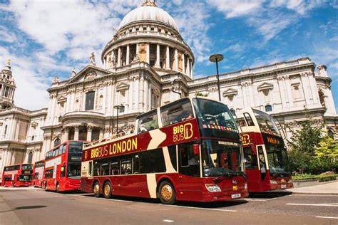 BIG BUS London - Hop on Hop off Bus Tour Diskon 50% Paket Tur