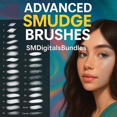 Advanced Smudge Brushes for Photoshop - Etsy