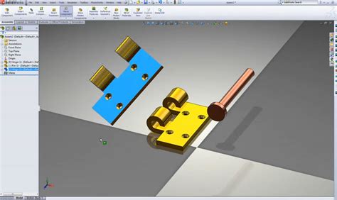 Image result for Hinged Lid SolidWorks Assembly