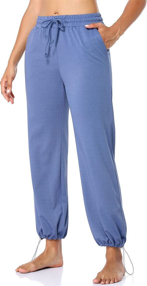 Fulbelle Wide Leg Sweat Pants for Women with Pockets India | Ubuy