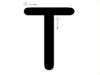 字母T-字母T的大小写，字母T的音标