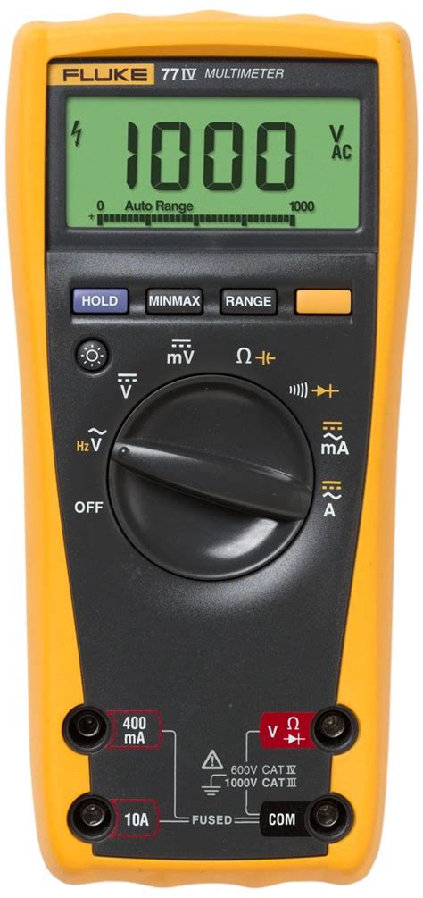 Buy Fluke 77-IV Automotive Digital Multimeter with a NIST-Traceable ...
