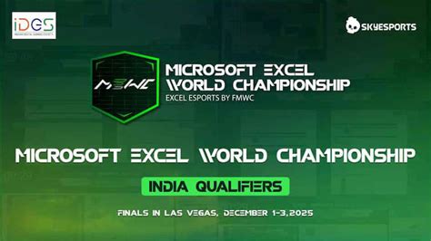 Excel Esports? India Gets Its First-Ever Microsoft Excel World ...