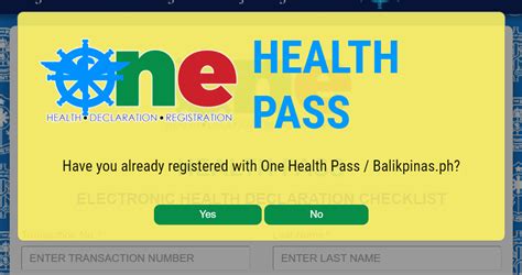 Image result for One Health Pass Tutorial